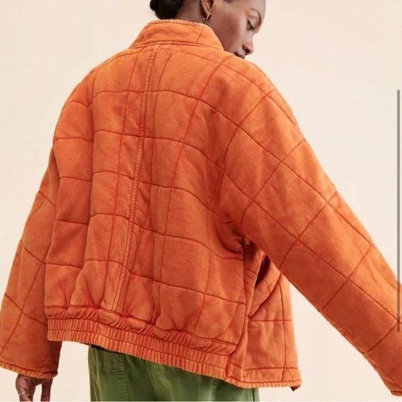 Free People Dolman Quilted Knit Jacket - Picture 6 of 13